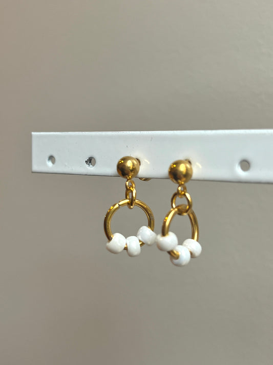 Boucle d’oreille MINA or￼