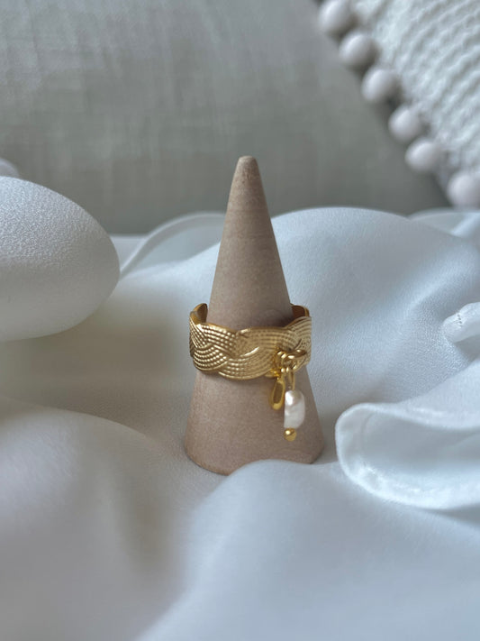 Bague MEY doré