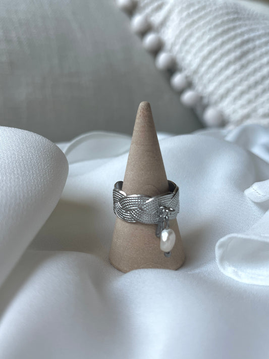 Bague MEY argenté